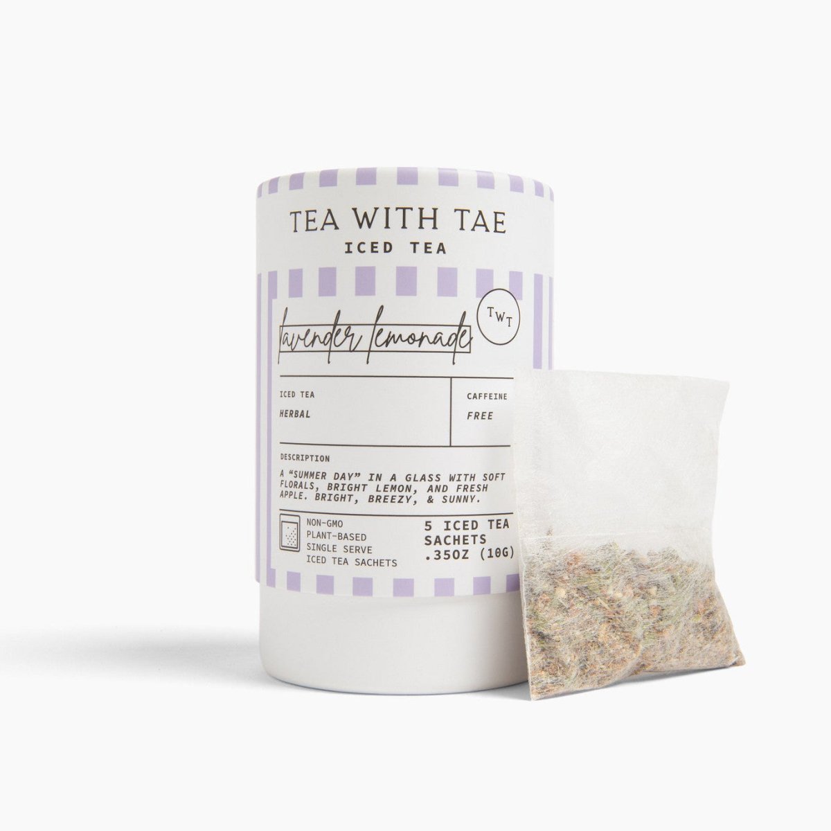 Lavender Lemonade Iced Mini Tea Tube (5 iced sachets)