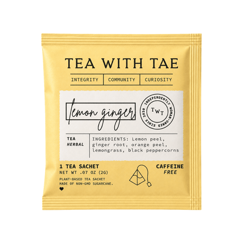 Lemon Ginger 50 ct. Overwrap Bag