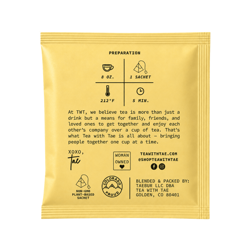 Lemon Ginger 50 ct. Overwrap Bag