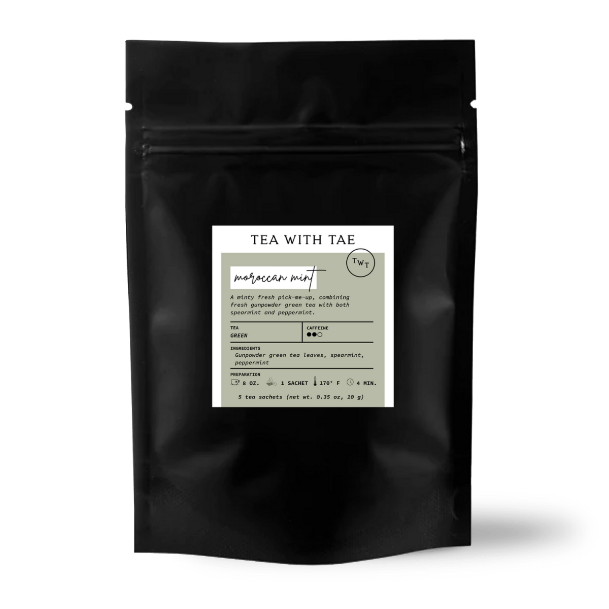 Moroccan Mint 5ct. Pouch
