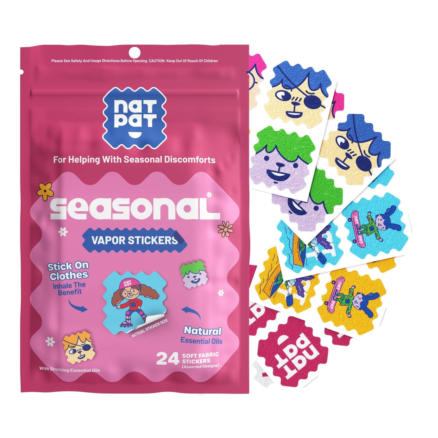 Allergy Relief Stickers