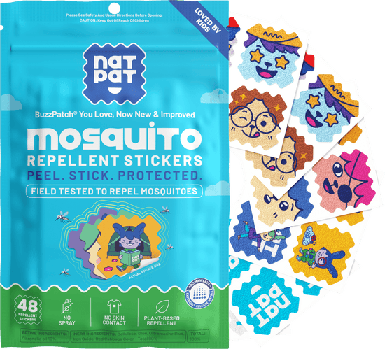 Natural Mosquito Repellent Patches for Kids