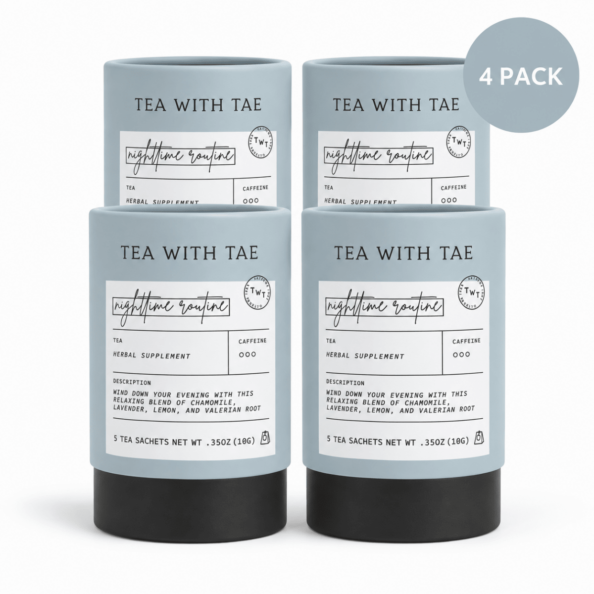 Nighttime Routine Mini Tea Tube (5 tea bags)