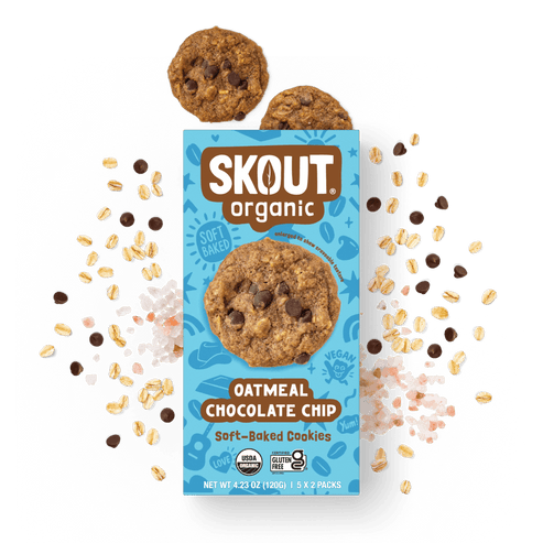 Skout Organic Oatmeal Chocolate Chip Soft Baked Cookies