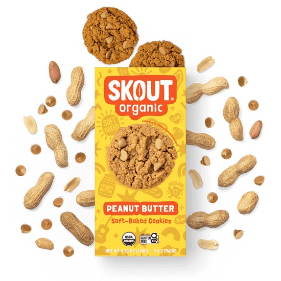 Skout Organic Peanut Butter Soft Baked Cookies