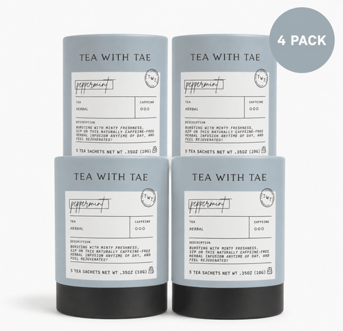 Peppermint Mini Tea Tube (5 tea bags)