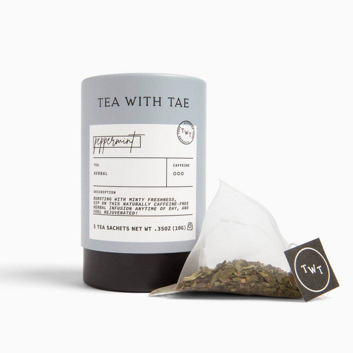 Peppermint Mini Tea Tube (5 tea bags)