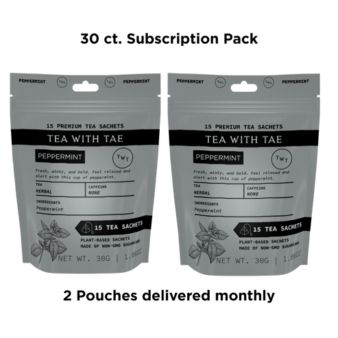 Peppermint Hot Tea Pouch