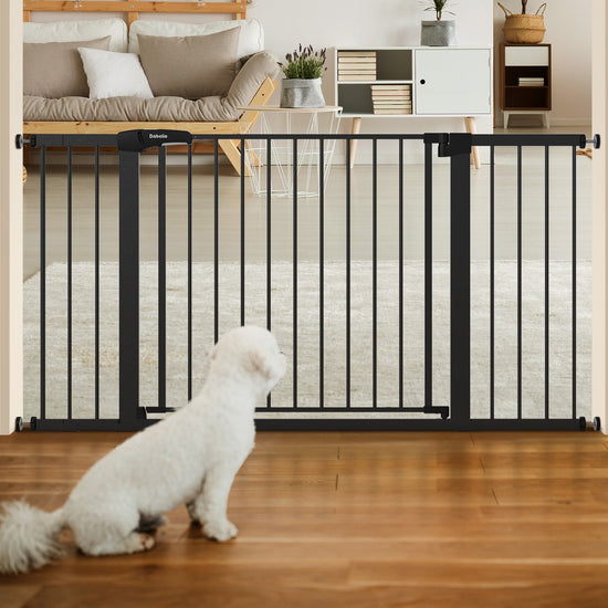 PressGuard E1 | 36-55'' Extra Wide Baby Gates for Large Space