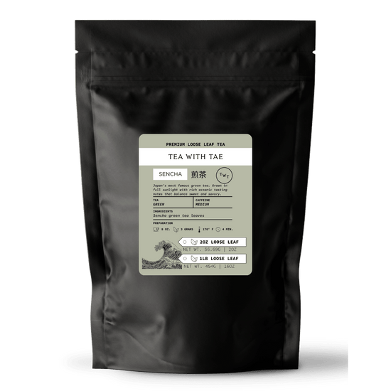 Sencha Green Hot Tea Pouch (2oz. or 1lb.)