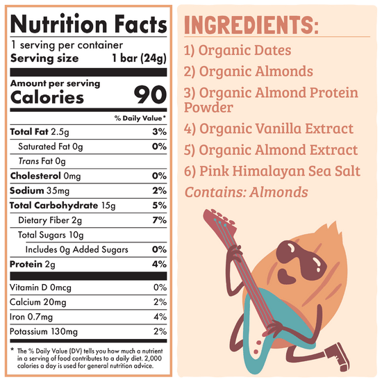 Skout Organic Almond Cookie Kids Bar