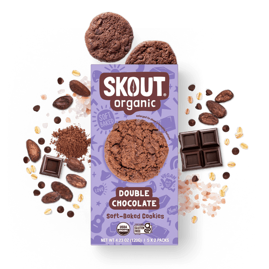 Skout Organic Double Chocolate Soft Baked Cookies