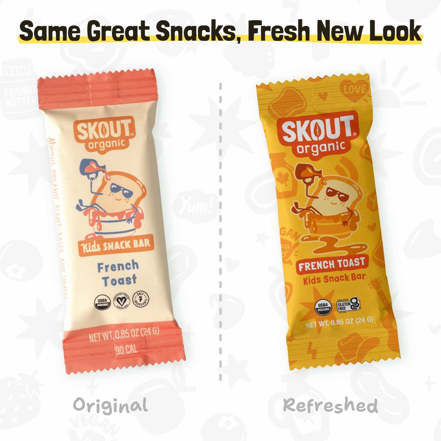 Skout Organic French Toast Kids Bar