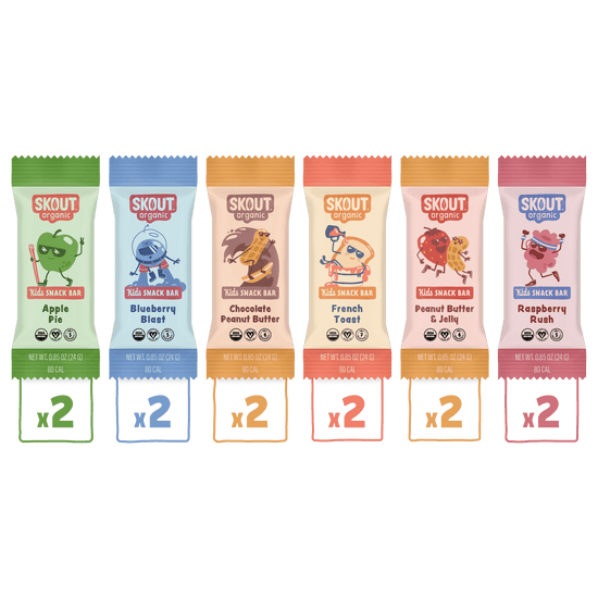 Skout Organic Kids Bar Sample Pack
