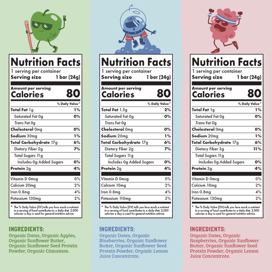 Skout Organic Kids Fruit Bar Variety Pack