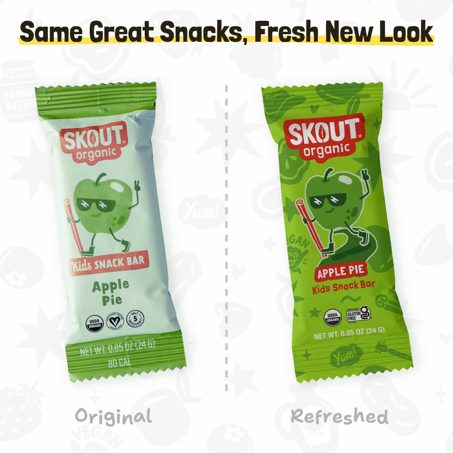Skout Organic Apple Pie Kids Bar