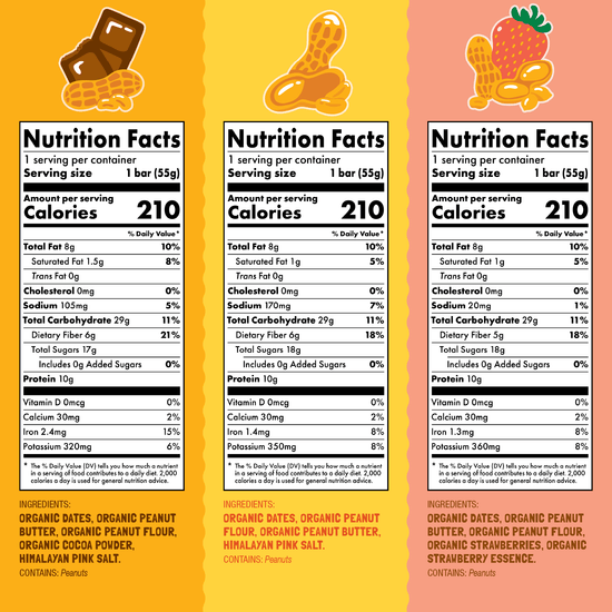 Skout Organic Peanut Butter Protein Bar Bundle - 15 Pack