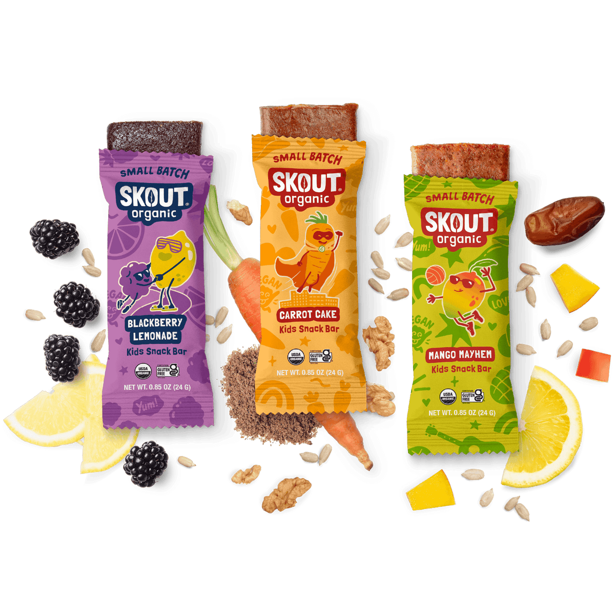 Skout Organic Small Batch Kids Bar Bundle