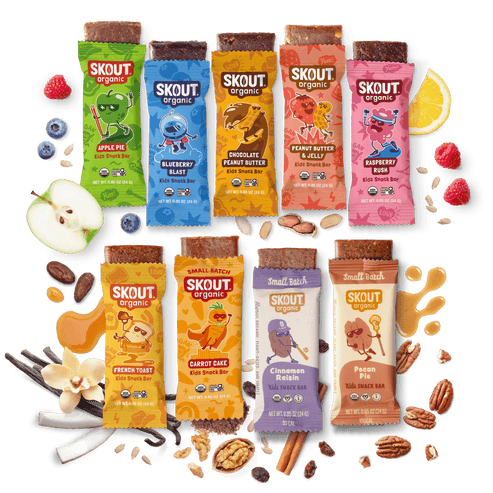 Skout Organic Small Batch Kids Bar Variety Pack - 36 Pack