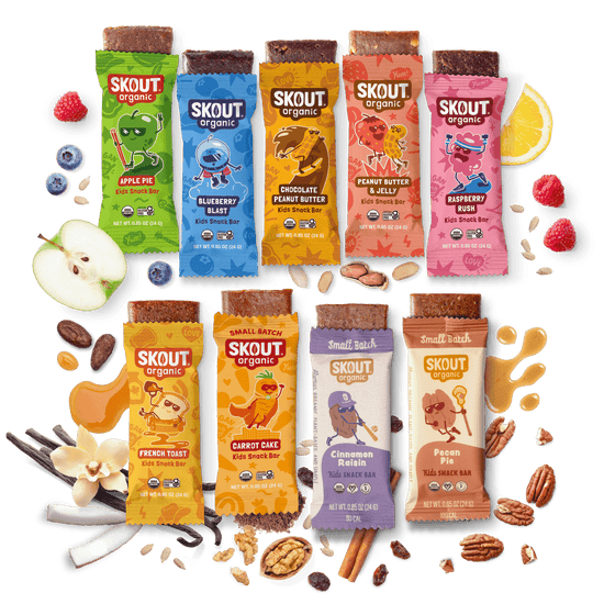Skout Organic Small Batch Kids Bar Variety Pack - 36 Pack