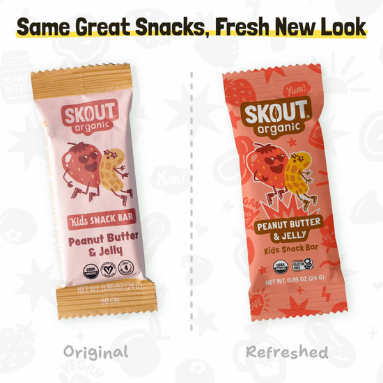 Skout Organic Small Batch Kids Bar Variety Pack - 36 Pack