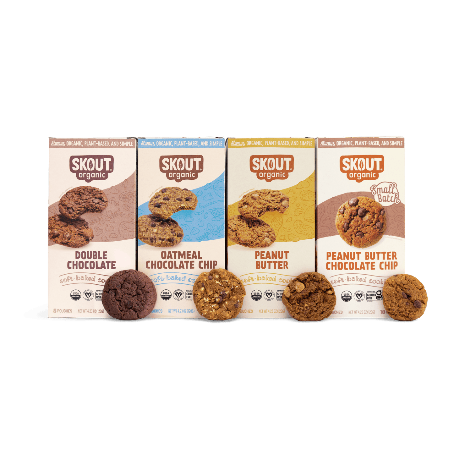 Skout Organic Small Batch Soft Baked Cookie Variety Pack