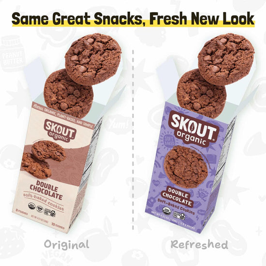 Skout Organic Double Chocolate Soft Baked Cookies