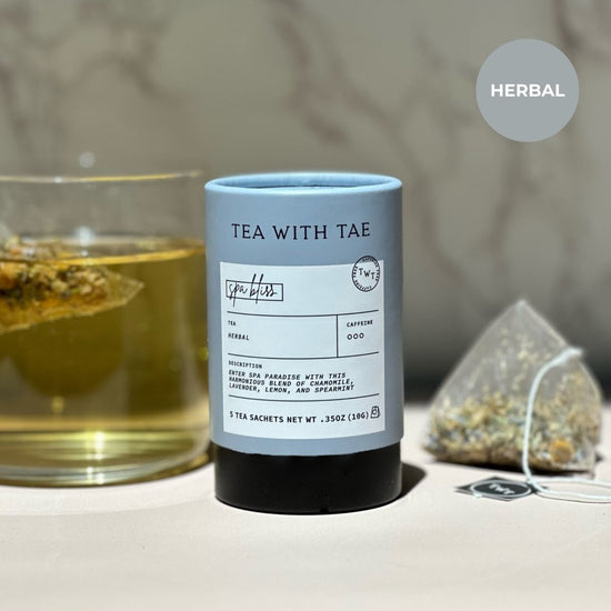 Spa Bliss Mini Tea Tube (5 tea bags)