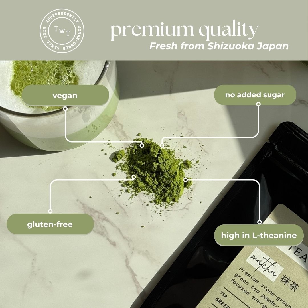 Stone-Ground Japanese Matcha