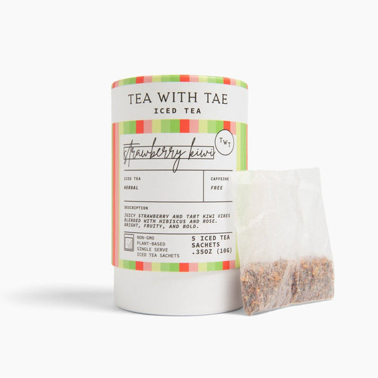 Strawberry Kiwi Iced Mini Tea Tube (5 iced sachets)