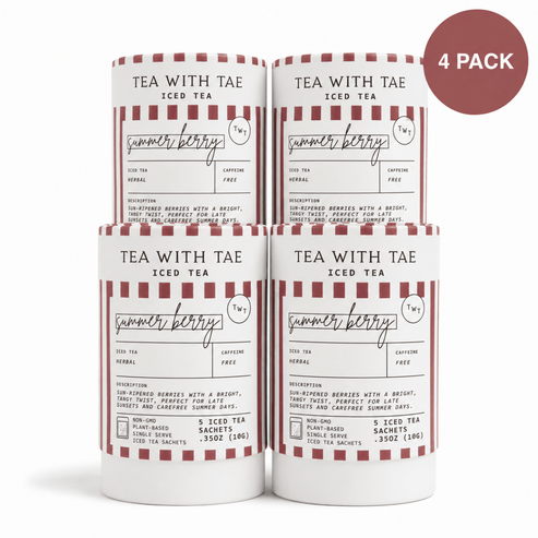Summer Berry Iced Mini Tea Tube (5 iced sachets)
