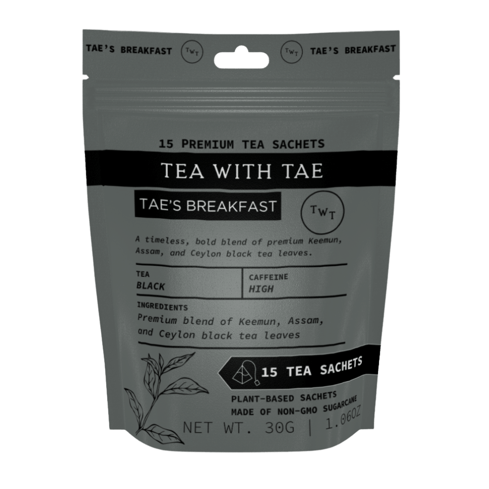 Tae's Breakfast Hot Tea Pouch