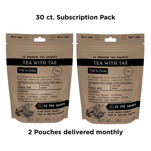 Tae's Chai Hot Tea Pouch