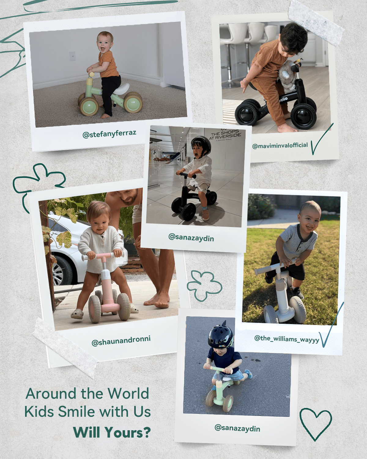 Adjustable Baby Balance Bike for 10-36 Months Toddlers | First Gift