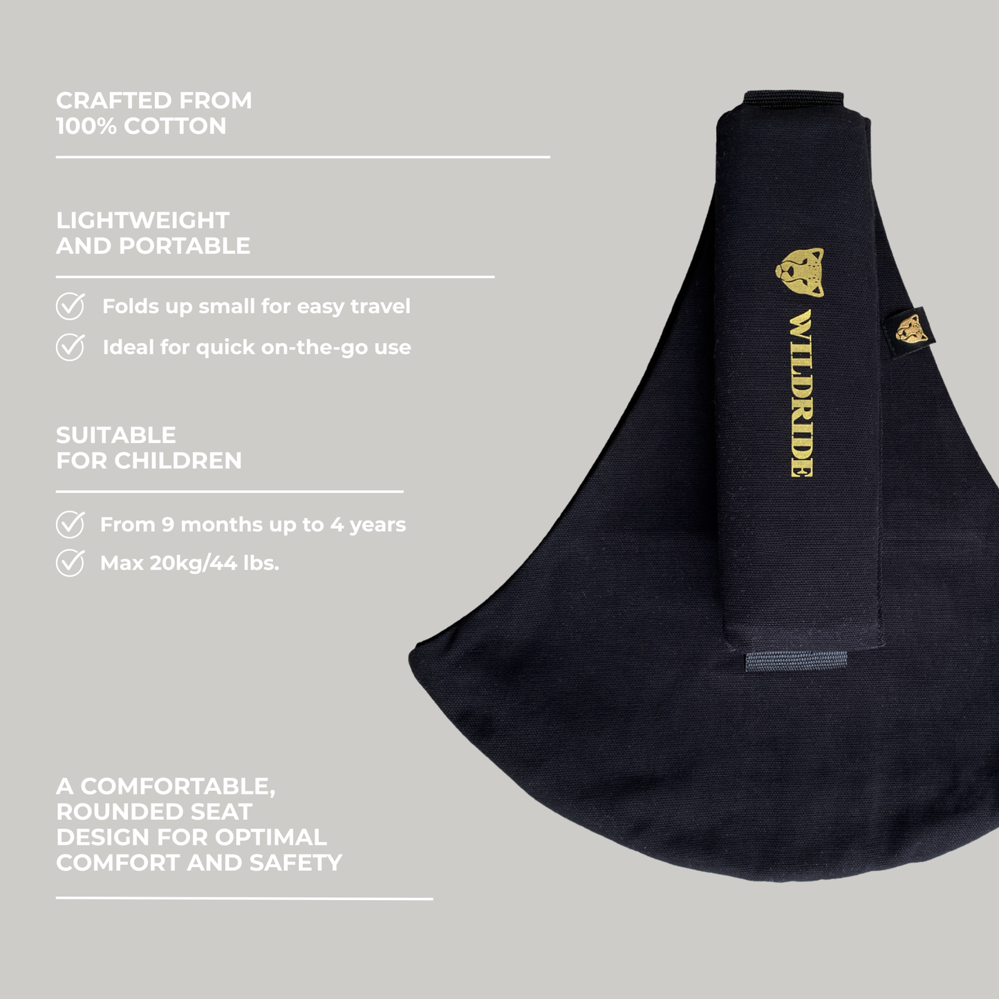 Toddler Carrier Black