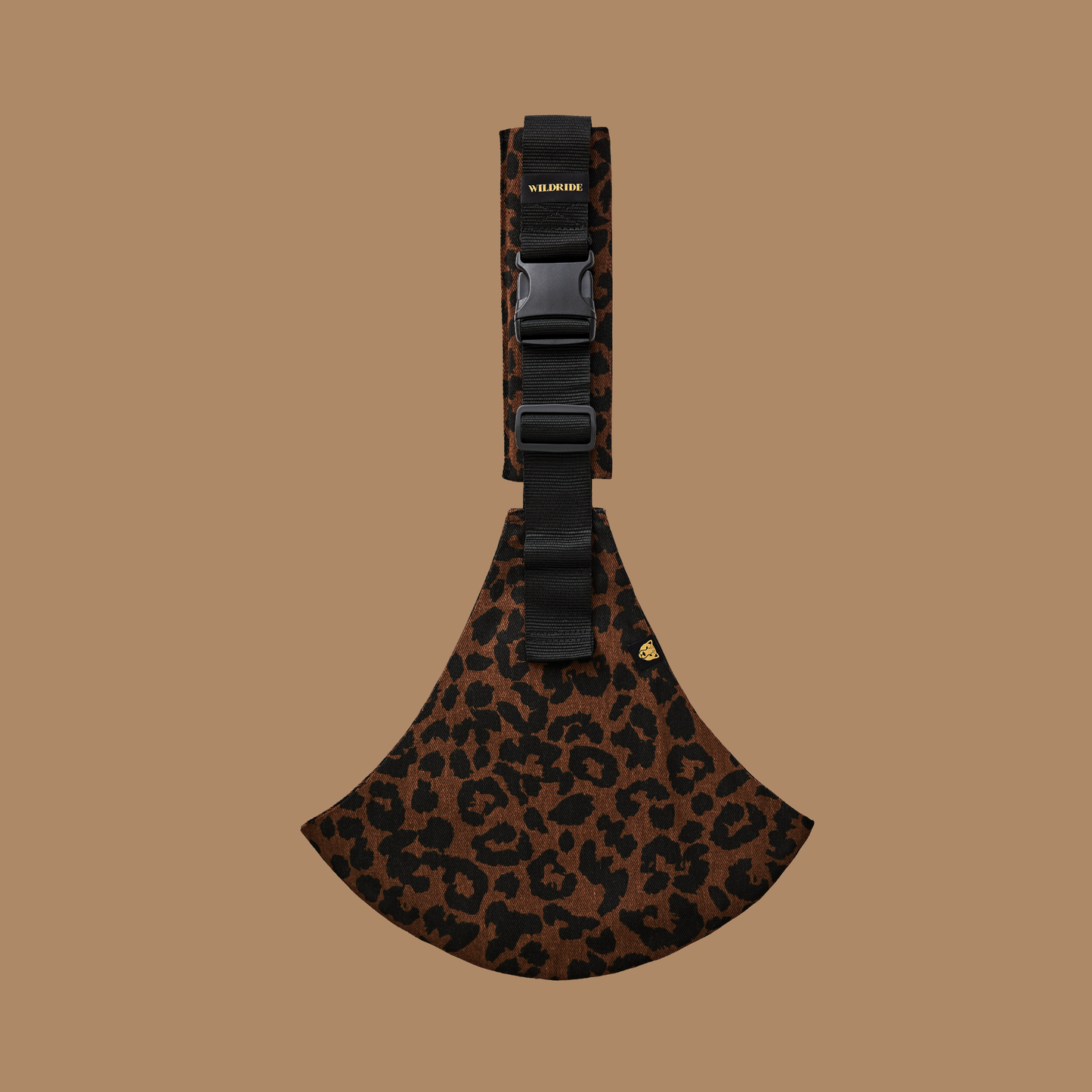 Toddler Carrier Leopard Print Brown