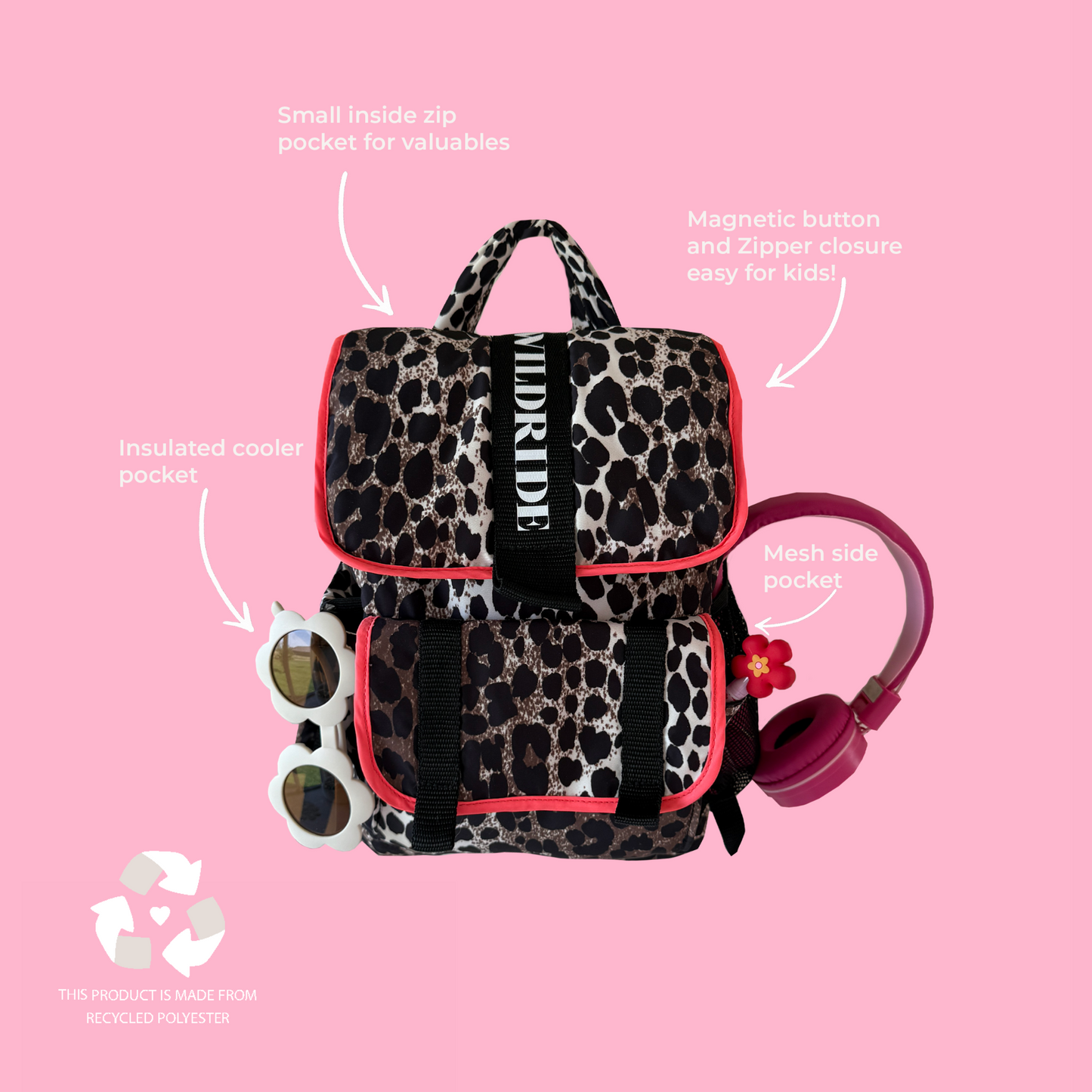 Recycled Kids Backpack Savannah