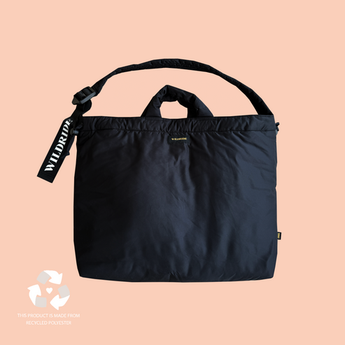 Mom Shoulder Bag Black