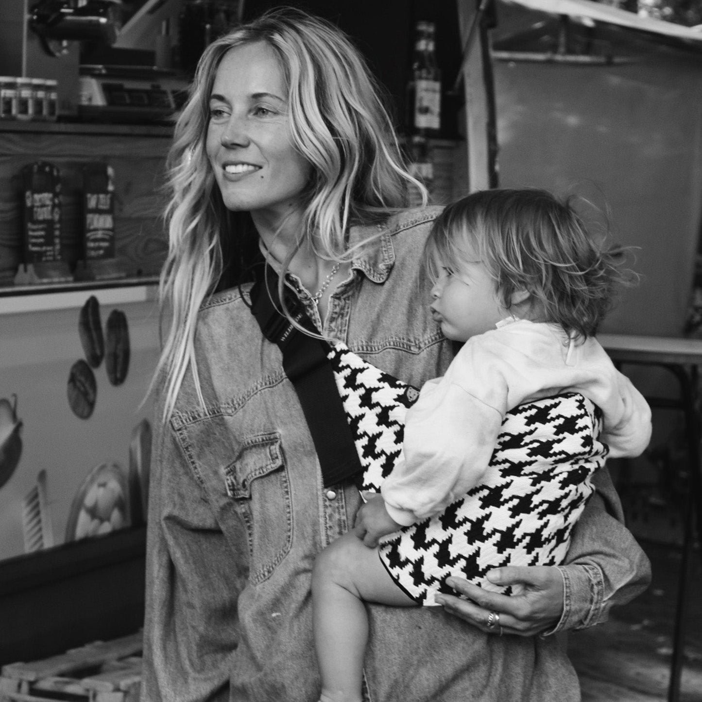 Toddler Carrier Chequered