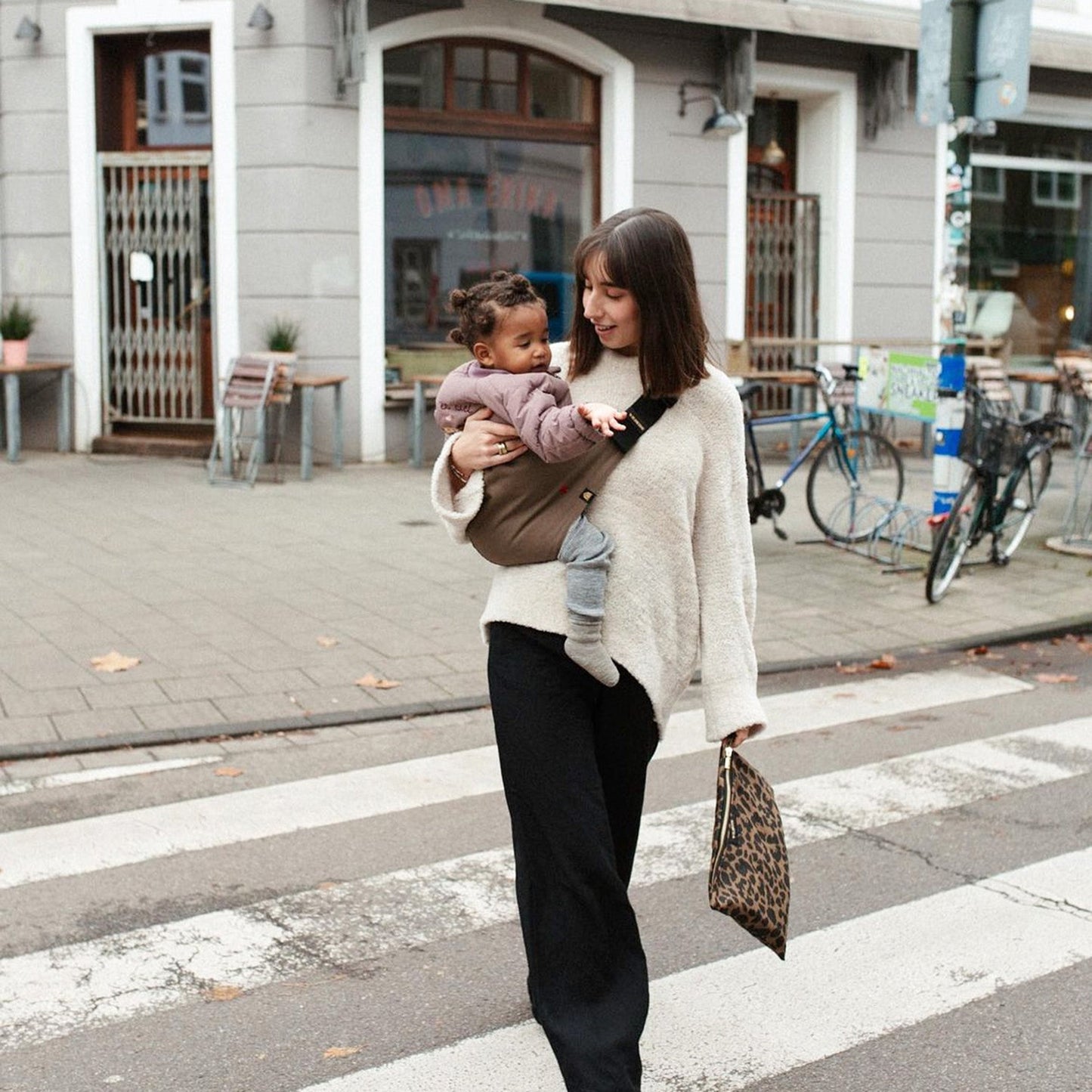 Toddler carrier Coffee