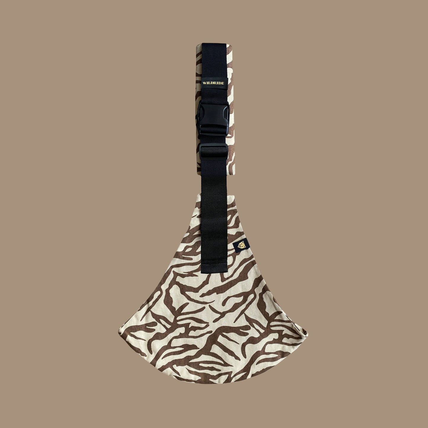 Toddler Carrier Brown Zebra Print